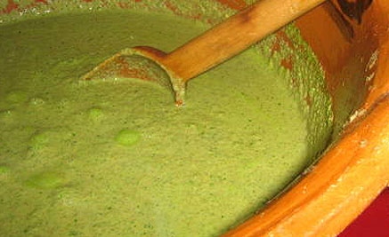 Receta del Mole Verde
