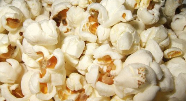 Las palomitas de maíz son un snack muy saludable