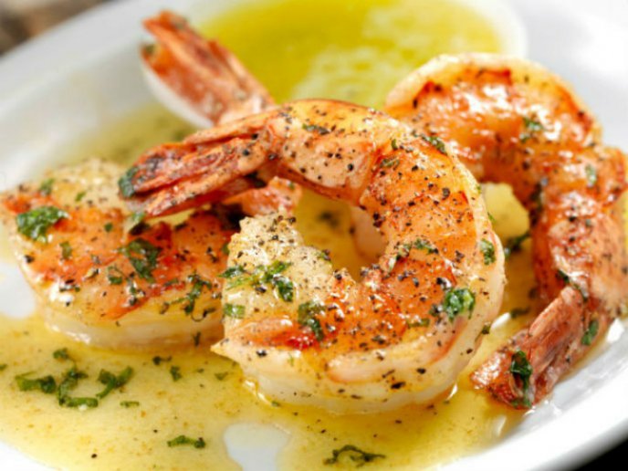 Camarones al tequila