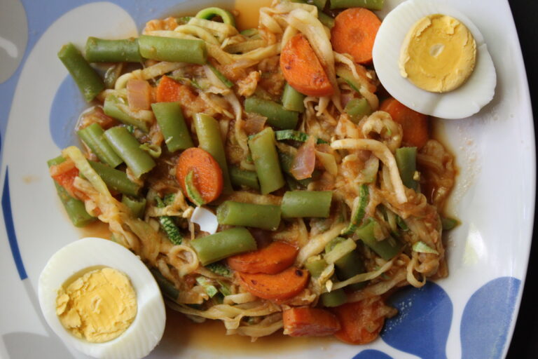 Espaguetis de calabacita