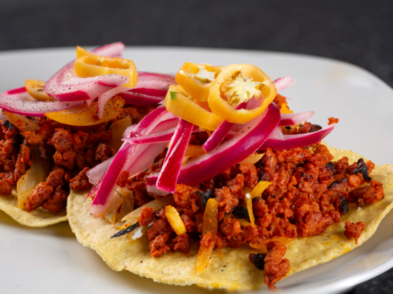 Soja texturizada al pibil
