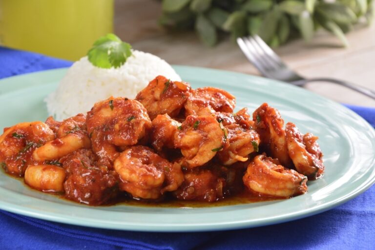 Camarones a la diabla fit
