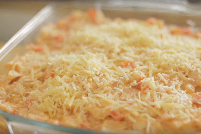 Souffle de pollo y queso