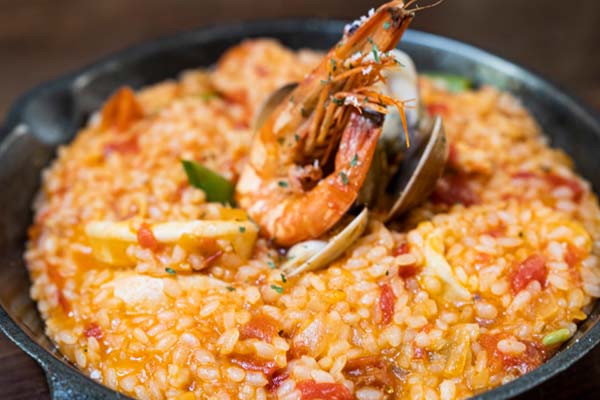 Arroz a la tumbada receta original de Veracruz