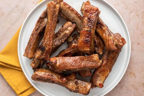 Costillas de cerdo en salsa de miel