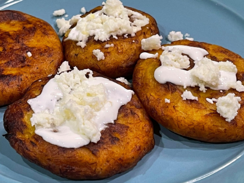 Prepara unas tortitas de plátano estilo Veracruz