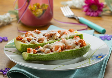 Prepara unos molletes de calabacita