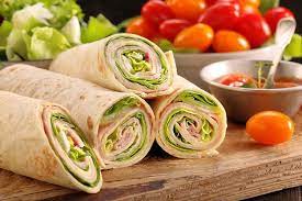 Wrap de pavo saludable y fácil de preparar